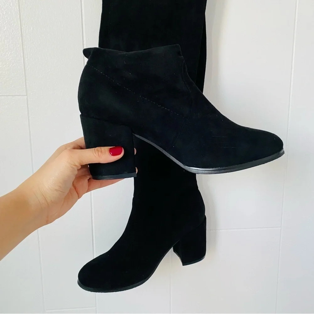 Stuart Weitzman Tieland Over-the-Knee Boots Size 40 - Picture 3 of 9